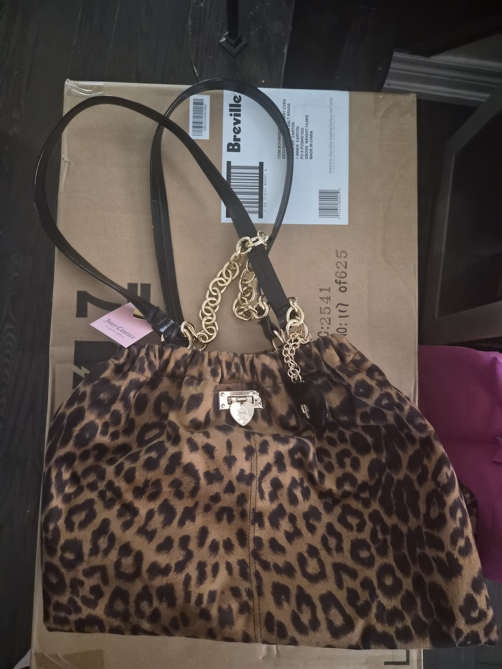 Juicy Leopard Print Bag
